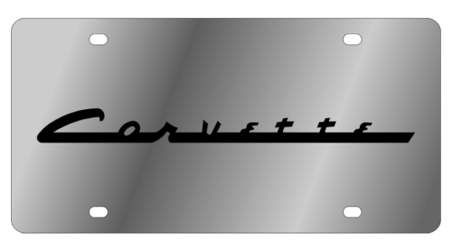 Chevrolet - SS Plate - Corvette Retro Script