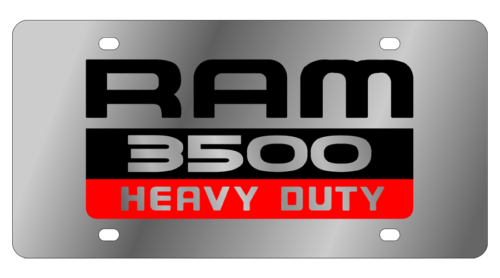 Dodge - SS Plate - 07 Ram 3500 Heavy Duty Badge