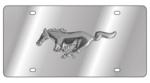Ford - SS Plate - Mustang OEM - Chrome