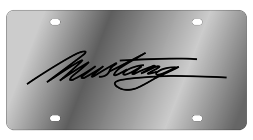 Ford - SS Plate - Mustang Script