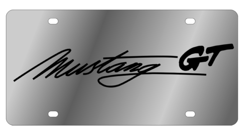 Ford - SS Plate - Mustang Script