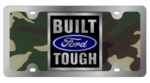 Ford - SS Plate - Built Ford Tough - Camoflage
