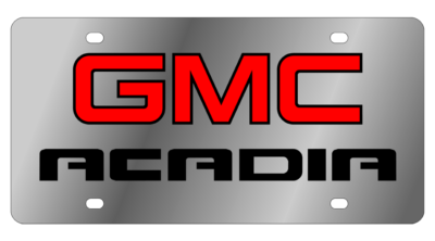 GMC - SS Plate - GMC Acadia