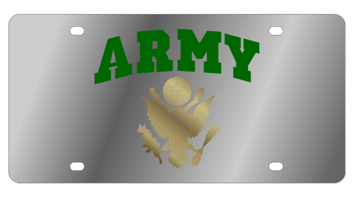 Lifestyle - SS Plate - Army arched