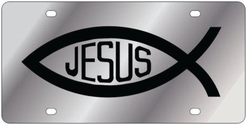 Lifestyle - SS Plate - Jesus Fish