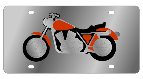 Lifestyle - SS Plate - Motorcycle