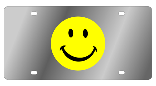 Lifestyle - SS Plate - Smiley Face