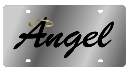 Lifestyle - SS Plate - Angel with Halo