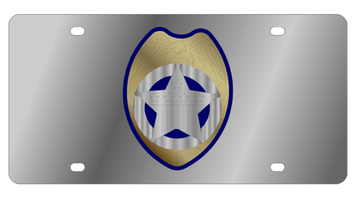 Lifestyle - SS Plate - Police Badge