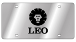 Zodiac - SS Plate - Leo Logo / Word