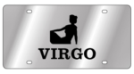 Zodiac - SS Plate - Virgo Logo / Word