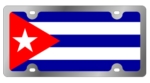 International Flag - SS Plate - Cuba