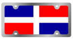 International Flag - SS Plate - Dominican Republic