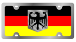 International Flag - SS Plate - Germany