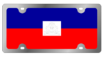 International Flag - SS Plate - Haiti