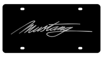 Ford - CSS Plate - Mustang Script