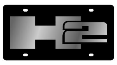 Hummer - CSS Plate - H2 Logo