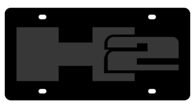 Hummer - CSS Plate - H2 Logo