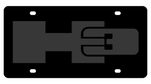 Hummer - CSS Plate - H3 Logo