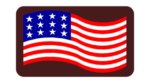 C5 Corvette Exhaust Enhancer Plate - USA Flag (Body Color Choice)
