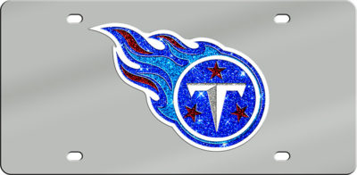 Tennessee Titans 35241 Mirrored laser-cut license plate