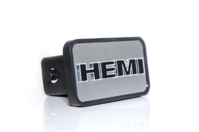 SKU 8466EU-1 - HEMI word logo hitch plug euro-plug