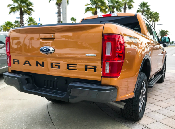 Rear Bumper Letters 2019 Ford Ranger- Choose Color - Plates, Frames and ...