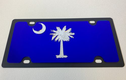 South Carolina State Flag Carbon Steel Plate