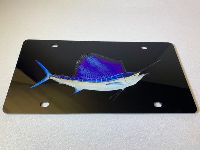 Sailfish License Plate