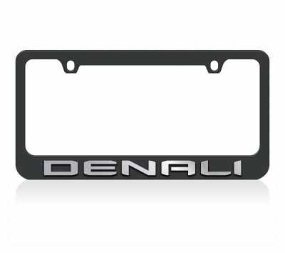 Black Frame GMC Denali Mirror Word