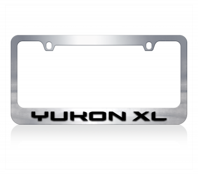 Chrome License Plate Frame- Yukon XL