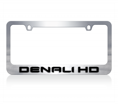 GMC Denali HD- Chrome License Plate Frame