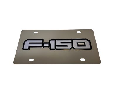 Stainless Steel License Plate- 2021-24 Ford F-150 Badge