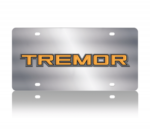 Stainless Steel License Plate- Ford Tremor