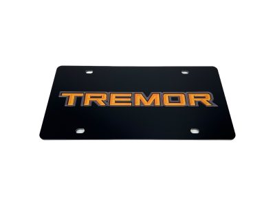 Lazer-tag License Plate- Ford Tremor Badge