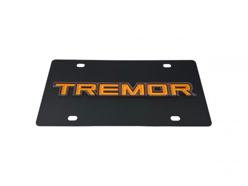 Carbon Steel License Plate- Ford Tremor