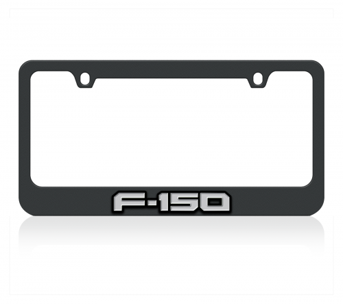 Ford F-150 Black License Plate Frame