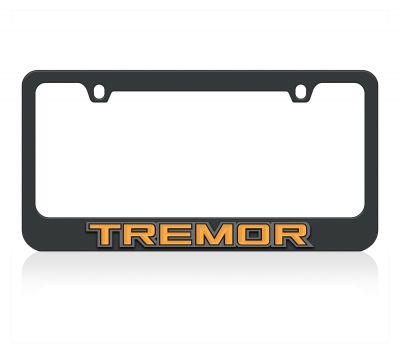 Ford Tremor Black License Plate Frame