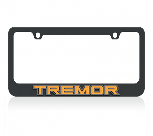 Ford Tremor Black License Plate Frame