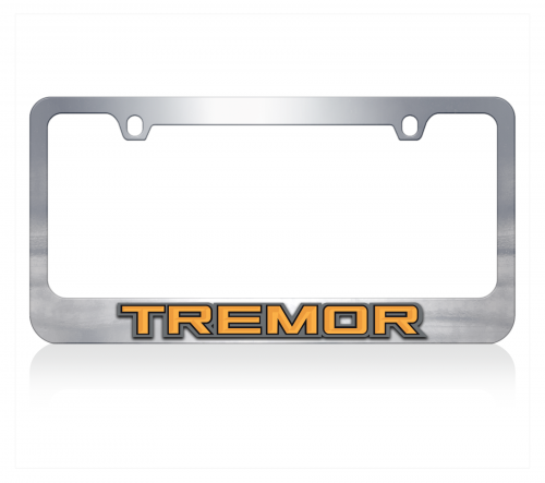 Ford Tremor Chrome License Plate Frame