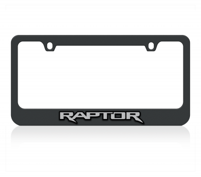 Ford Raptor Black License Plate Frame