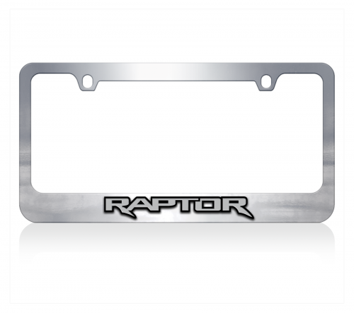 Ford Raptor Chrome License Plate Frame